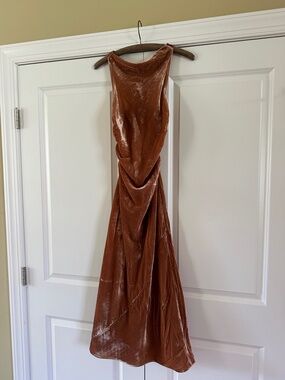 NWT Banana Republic Velvet Sleeveless Maxi Dress, Size 4